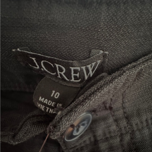 NWT J. Crew Black Wide Leg Pants - Picture 4 of 6